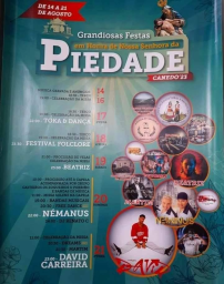 Cartaz Festa em Honra de Nossa Senhora da Piedade 2023 - Canedo