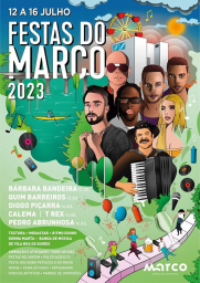 Cartaz Festas do Marco 2023 - Marco de Canaveses