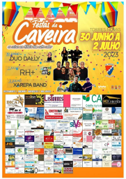 Cartaz Festas da Caveira 2023 - Torres Novas