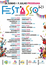 Cartaz Festasso 2023 - Setúbal
