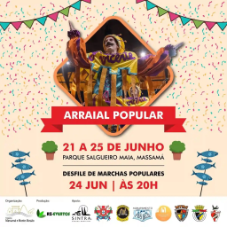 Cartaz Arraial Popular 2023 - Massamá