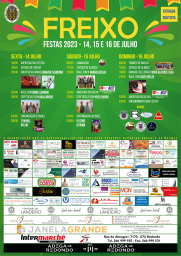 Cartaz Festas do Freixo 2023 - Ponte de Lima