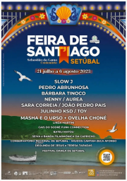 Cartaz Feira de Santiago 2023 - Setúbal