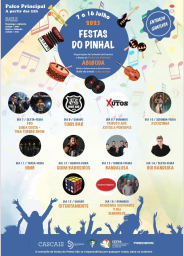 Cartaz Festas do Pinhal 2023 - Abóboda