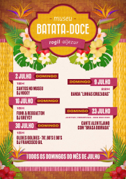 Cartaz Museu da Batata Doce 2023 - Rogil