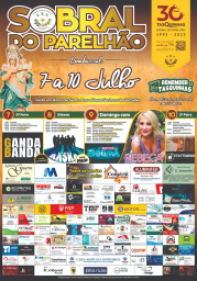 Cartaz Festas em Honra de Santa Ana 2023 - Sobral do Parelhão