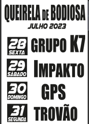 Cartaz Festas de Queirela 2023 - Bodiosa