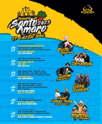 Cartaz Romaria de Santo Amaro 2023 - Alcântara