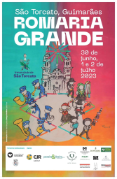 Cartaz Romaria de São Torcato 2023 - Guimarães