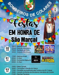 Cartaz Festa em Honra de São Marçal 2023 - Colares