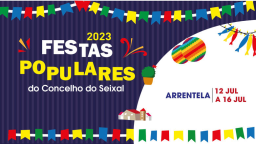 Cartaz Festas Populares da Arrentela 2023 - Seixal