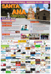 Cartaz Festas em Vila Pouca 2023 - Fafe