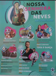 Cartaz Festa de Nossa Senhora das Neves 2023 - Argoncilhe