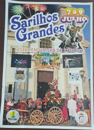 Cartaz Festas em Honra de São Jorge 2023 - Sarilhos Grandes