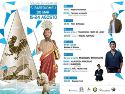 Cartaz Festa em Honra de São Bartolomeu do Mar 2023 - Esposende