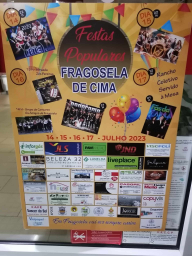 Cartaz Festas Populares 2023 - Fragosela de Cima