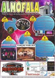 Cartaz Festa em Honra do Senhora da Boa Sorte e Bom Pastor 2023 - Almofala