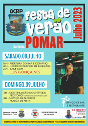 Cartaz Festa de Verão 2023 - Pomar