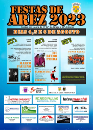 Cartaz Festas de Arez 2023 - Nisa