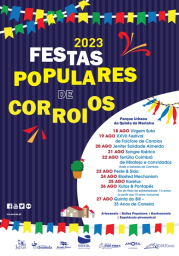 Cartaz Festas Populares de Corroios 2023 - Seixal