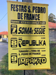 Cartaz Festas de São Pedro de France 2023 - Figueiredo