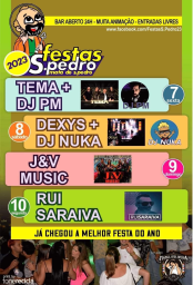 Cartaz Festas de São Pedro 2023 - Mata de São Pedro