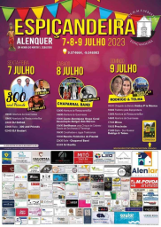 Cartaz Festas em Honra de Mártir de São Sebastião 2023 - Alenquer