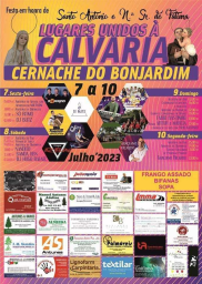Cartaz Festa em Honra de Santo António 2023 - Calvaria