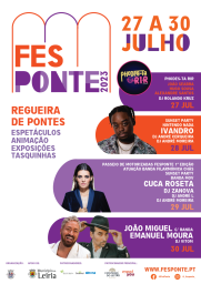 Cartaz Fesponte 2023 - Regueira de Pontes