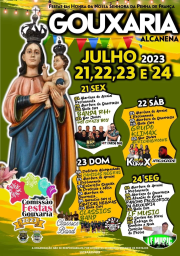Cartaz Festa em honra da Nossa Senhora da Penha de França 2023 - Gouxaria
