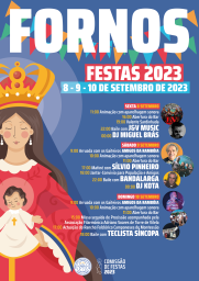 Cartaz Festas em Honra de Nossa Senhora da Esperança 2023 - Fornos