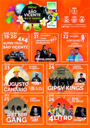 Cartaz Festas de São Vicente 2023