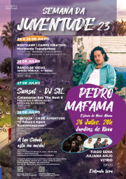 Cartaz Semana da Juventude 2023 - Câmara de Lobos