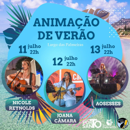 Cartaz Animação de Verão 2023 - Porto Santo