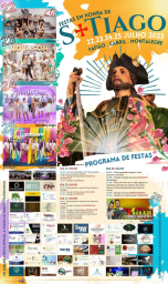 Cartaz Festas em Honra de São Tiago 2023 - Fafião