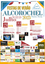 Cartaz Festas de Verão 2023 - Alcorochel