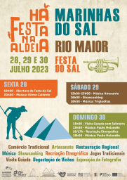 Cartaz Festa do Sal 2023 - Rio Maior
