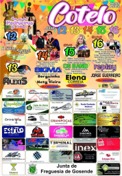 Cartaz Festa em honra de Santa Bárbara e São Domingos 2023 - Cotelo