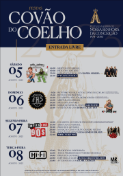 Cartaz Festas do Covão do Coelho 2023 - Minde