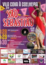 Cartaz Festa de Sao Sebastiao 2023 - Seia