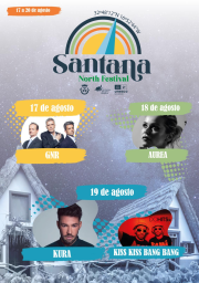 Cartaz Santana North Festival 2023 - Santana