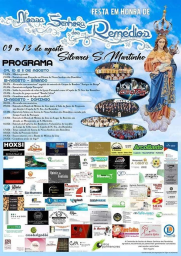 Cartaz Festa em Honra de Nossa Senhora dos Remédios 2023 - Silvares