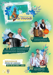 Cartaz Festa em Honra de São Paio 2023 - Brunhais