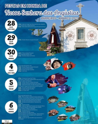 Cartaz Festa em honra de Nossa Senhora das Angústias 2023 - Barreiros