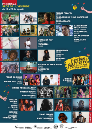 Cartaz Festas do Barreiro 2023 - Setúbal