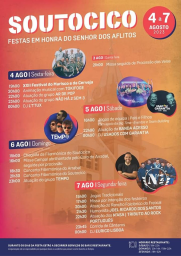 Cartaz Festa em Honra do Senhor dos Aflitos 2023 - Soutocico