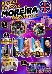 Cartaz Festa do Povo 2023 - Moreira