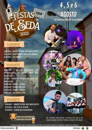 Cartaz Festas de Seda 2023 - Alter do Chão