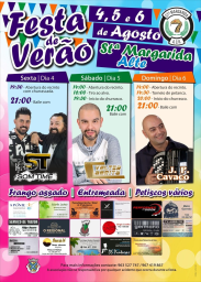 Cartaz Festa de Verão 2023 - Alte