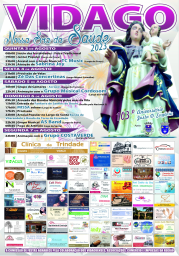 Cartaz Festa em Honra de Nossa Senhora da Saúde 2023 - Vidago